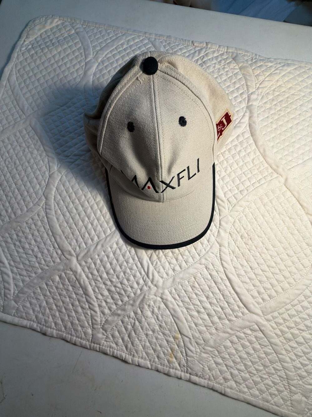 Vintage Maxfli Golf E&J Embroidered Strapback Hat